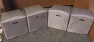 Sony Set Of 4 Speakers SS-MSP66SR, SS-CNP66, SS-MSP66L & SS-MSP66SL --tested. Fixed Price $17.95.