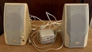 Advent Mini Beige Bookshelf Wired Speakers Used. Fixed Price $29.95.