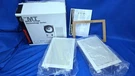 (2) Speakercraft Mt Three In-wall Speakers (white) 6" Mirror Image Stereo. Fixed Price $124.99.
