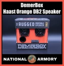 Demerbox DB2 Haast Orange Pelican Case Bluetooth Speaker Waterproof. Fixed Price $399.99.