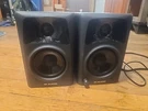 M-audio AV42 40 Watt Studio Monitors W/ Power Supply. Fixed Price $39.79.