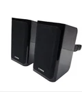 2 Yamaha NS-B40 Compact 100W Surround Speakers W/ Adjustable Pole Mount Brackets. Fixed Price $55.00.