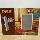 Pyle Two Way Stereo Sound Speaker, Professional Audio Speakers System PDIW65. Fixed Price $41.82.
