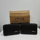 Bose 151 Environmental Speakers Pair With Original Box Black Indoor Outdoor. Fixed Price $99.99.