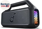 Boom By Anker, Outdoor Speaker, 80W, Subwoofer, Bassup 2.0, 24H Playtime, IPX7. Fixed Price $160.57.