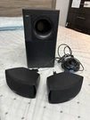 Bose Acoustimass 3 Series Iv Speaker System, 2 Cubes, Bass Unit. Fixed Price $150.00.