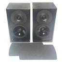 Triad Inroom Bronze Satellite Speaker Set -black- Pre Owned. Fixed Price $98.39.