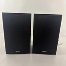 Pair Of Sony Bookshelf Speakers SS-CFX200 Tested 9 In.. Fixed Price $39.00.
