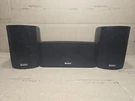 Set Of 3 Boston Acoustics Speakers Series, Models: 110C And 2 110X Sattelite. Fixed Price $75.99.