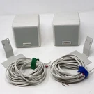 Cambridge Soundworks By Henry Kloss Cube Speakers White Tested. Fixed Price $34.99.
