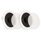 Theater Solutions TS65C Flush Mount Speakers With 6.5" Woofers Ceiling Pair. Fixed Price $48.99.