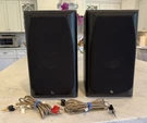 Infinity Alpha 20 Premium Bookshelf Speakers Pair (made Denmark) - Black Ash. Fixed Price $197.55.