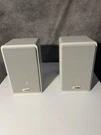 Canton Plus Speakers Tested Working W/ Factory Wall Mounts West Germany 70W. Fixed Price $89.00.