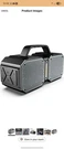 Bugani M83 Portable Bluetooth Speakers - Black. Fixed Price $115.00.