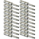 Gls Audio 1/4" Plugs For Speaker Cables, Patch Snakes - Ts Male Mono .... Fixed Price $41.57.
