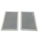 Pair Monoprice Caliber 2-WAY Aramid Fiber In-wall Speakers 6.5 Inch #U4456 (tc). Fixed Price $65.99.