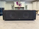 Infinity Center Channel Speaker CC-3 Black Excellent Condition 10-150W 8. Fixed Price $115.00.