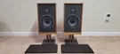 Realistic MC-1201 Cat. NO-40-1990 Bookshelf Speakers (pair). Tested Working.. Fixed Price $69.00.