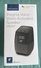 Insignia Voice Smart Bluetooth Speaker With Google Assistant Black New. Fixed Price $64.99.