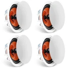 4PCS 8 Ceiling Speakers 100W Flush Mount & In-wall. Fixed Price $55.99.