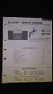 Sharp SG-44 CP-44 Cms Service Manual Original Repair Stereo Eq Turntable System. Fixed Price $25.00.