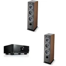 Focal Vestia NO4 Floorstanding Speakers Dark Wood With RX-V4ABL Av Receive.... Fixed Price $3537.95.