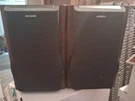 One Pair Aiwa SX-LEM50 Micro Bookshelf Hi-fi Stereo Speakers 6 Ohm. Fixed Price $32.95.