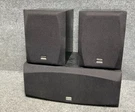Onkyo SKC-100 Center Channel Speaker & 2 Bookshelf Surround Set Black. Fixed Price $83.21.