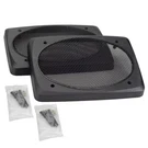 Magnadyne 6"X9" Speaker Grills, Black Wire Mesh, Sold As Pair. Fixed Price $24.95.