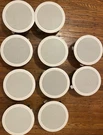 Sonance Symphony S623TR In-ceiling Speakers White Round Wired Lot Of 10. Fixed Price $615.00.