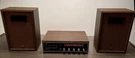 Soundesign Receiver 8 Track Player Am/fm Vintage Stereo Dual Speakers Set Wood. Fixed Price $125.72.