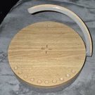Leomega Bluetooth 10W Portable Speaker Round Fabric/woodgrain Brown/gray. Fixed Price $20.00.