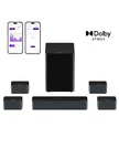 Ultimea Poseidon D80 Boom 7.1 Dolby Atmos Soundbar Tv Surround System 500W. Fixed Price $278.99.