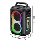 Zealot Bluetooth Speaker Ultra Portable Up 12H Playtime IPX6 Waterproof PT02. Fixed Price $127.99.