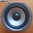 Polk Audio CS10 Center Speaker " Woofer RD5559 Two Available Oxidation Back. Fixed Price $19.95.
