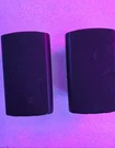 Black Vtg Optimus "home Theater Satellite Speakers" #PRO-LS1 (100 Watts) 8 Ohms. Fixed Price $14.99.