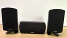 Klipsch Surround Sound Satellite Center Left Right Speaker HT-SK5 3 Piece Tested. Fixed Price $66.49.