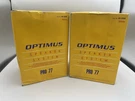 Optimus Pro 77 Speakers 40-2058 Set New Open Box. Fixed Price $55.00.