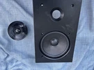 Jamo Graphic Main Stereo 2-WAY Bassreflex Speaker Single No Cabinet Black. Fixed Price $59.99.