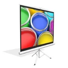 New PRJTP84 84" Standing Portable Fold-out Rollup Tripod Manual Projector Screen. Fixed Price $103.49.