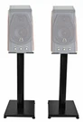 Black 21 Steel Bookshelf Stands For Swan M200MKII. Fixed Price $64.95.