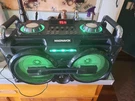 Magnavox MM438 Portable Micro Music System Color Changing Fm Radio Bluetooth. Fixed Price $85.00.