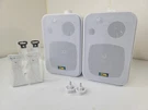 Tic As P25 White 4.25" 3-WAY Outdoor Weather-resistant Patio Speakers (pair). Fixed Price $29.95.