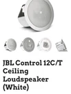 Jbl Professional By Harman New Box Control 12C/T Ceiling Speakers. Fixed Price $60.00.