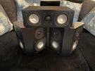 Rbh Sound 44-SE Dipole Surrounds & MC-414C Center Signature Silver Series. Fixed Price $395.00.