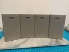 Sony SS-MSP75 SS-CNP75 Surround Sound Set Of 4, With Mounting Brackets Attached. Fixed Price $19.00.