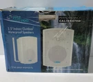 New Pyle Dryver 3.5" Indoor/outdoor Waterproof Speakers White Nib. Fixed Price $64.95.