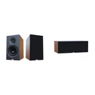 Elac Debut 3.0 Walnut 5.25 Inch Book Shelves And 5.28IN Center Channel. Fixed Price $673.20.