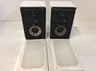 Realistic MINIMUS-7W Bookshelf Speakers Pair White 2-WAY 40W 8 Ohm 40-2039B. Fixed Price $89.00.