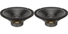 New (2) 10" Woofer Speakers Home Audio Stereo Pair 8OHM Bass Replacement 220W. Fixed Price $89.00.